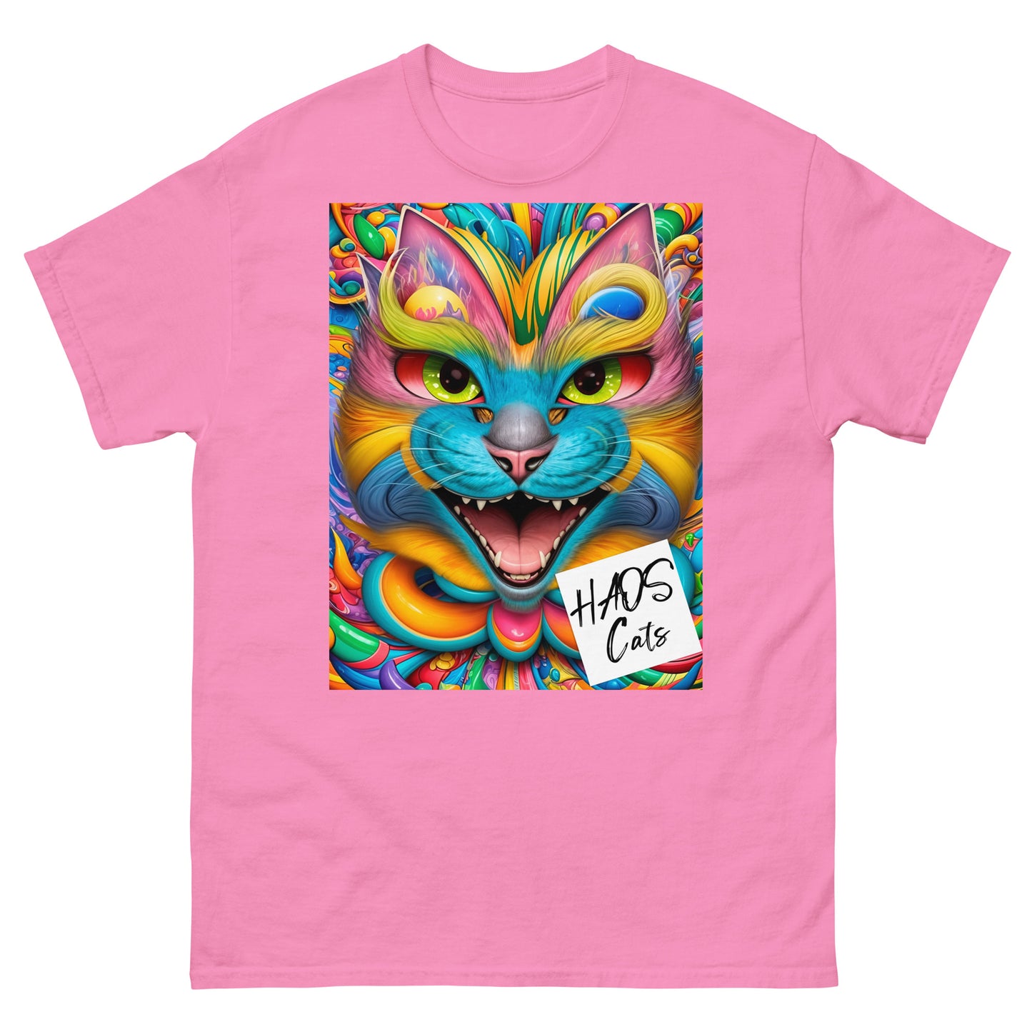 Men's classic tee. Collection - HAOS Cats, Design - ANDRBEL STUDIO