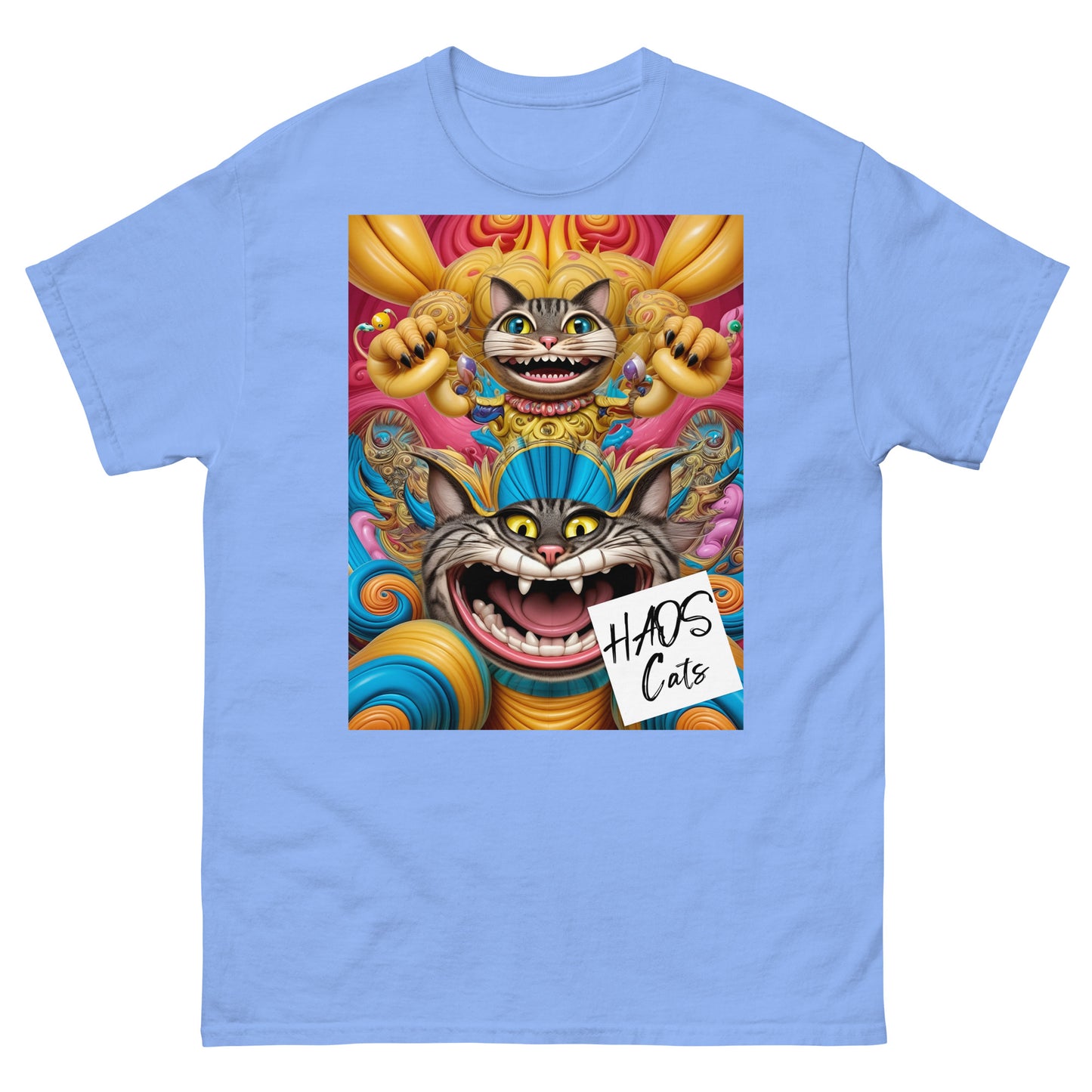 Men's classic tee. Collection - HAOS Cats, Design - ANDRBEL STUDIO