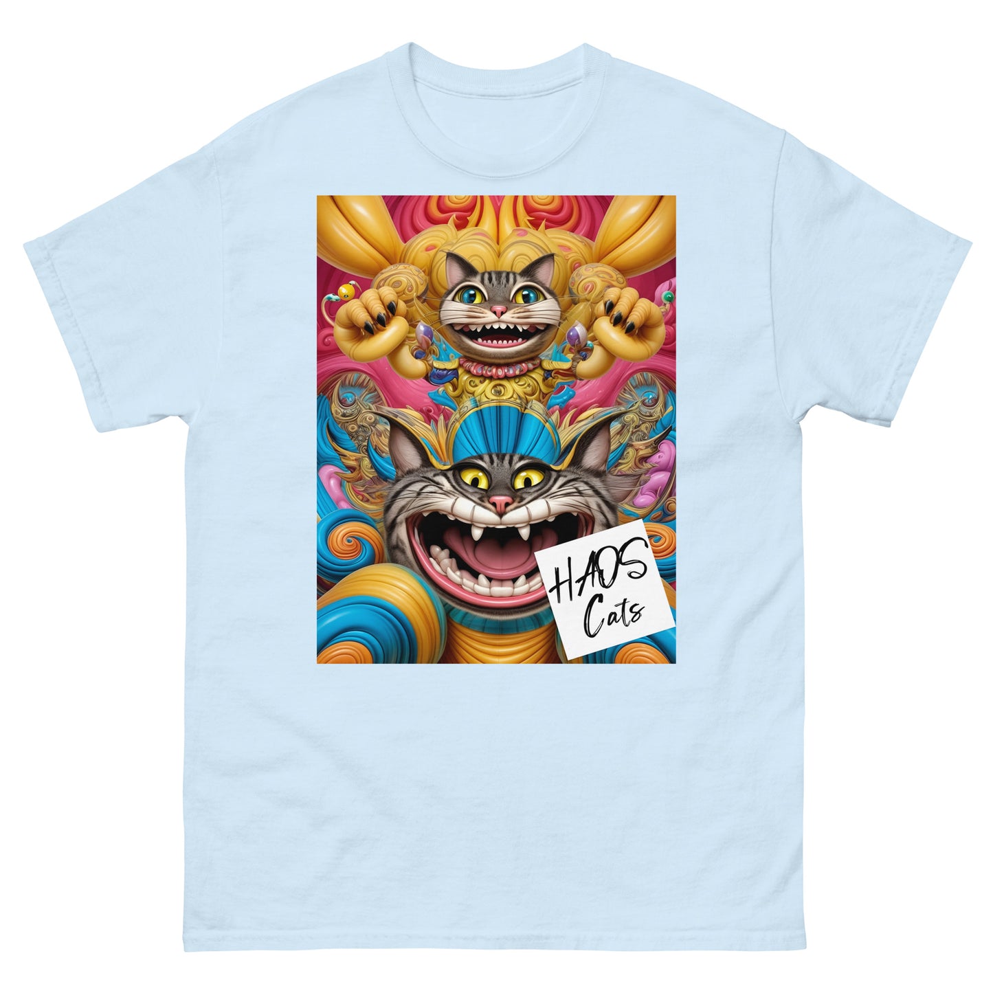 Men's classic tee. Collection - HAOS Cats, Design - ANDRBEL STUDIO