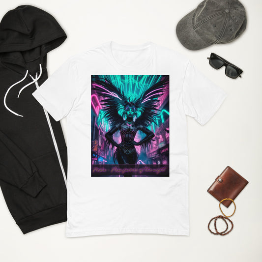 Short Sleeve T-shirt, Collection - Neoka-Neon fairies of the night, Design - ANDRBEL STUDIO