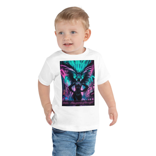 Toddler Short Sleeve Tee, Collection - Neoka-Neon fairies of the night, Design - ANDRBEL STUDIO