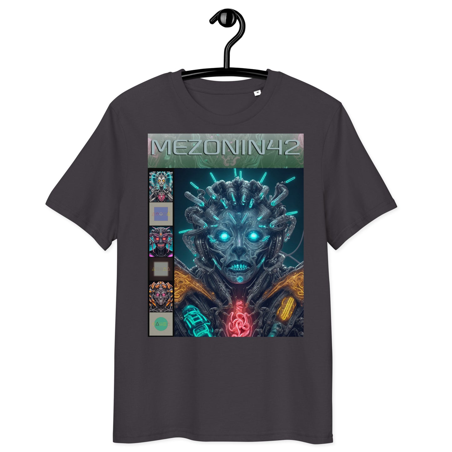 Unisex organic cotton t-shirt. Collection - MEZONIN 42, Design - ANDRBEL STUDIO