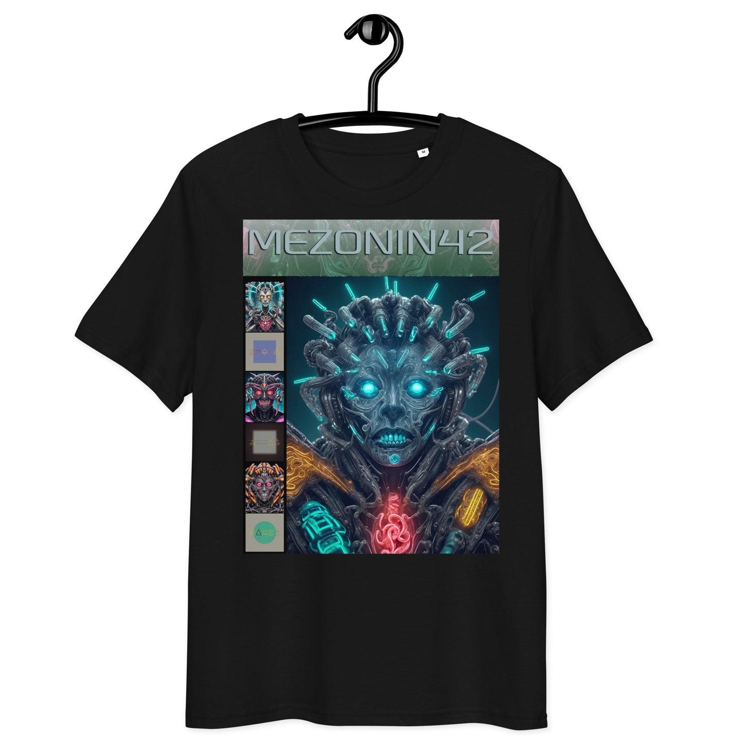 Unisex organic cotton t-shirt. Collection - MEZONIN 42, Design - ANDRBEL STUDIO