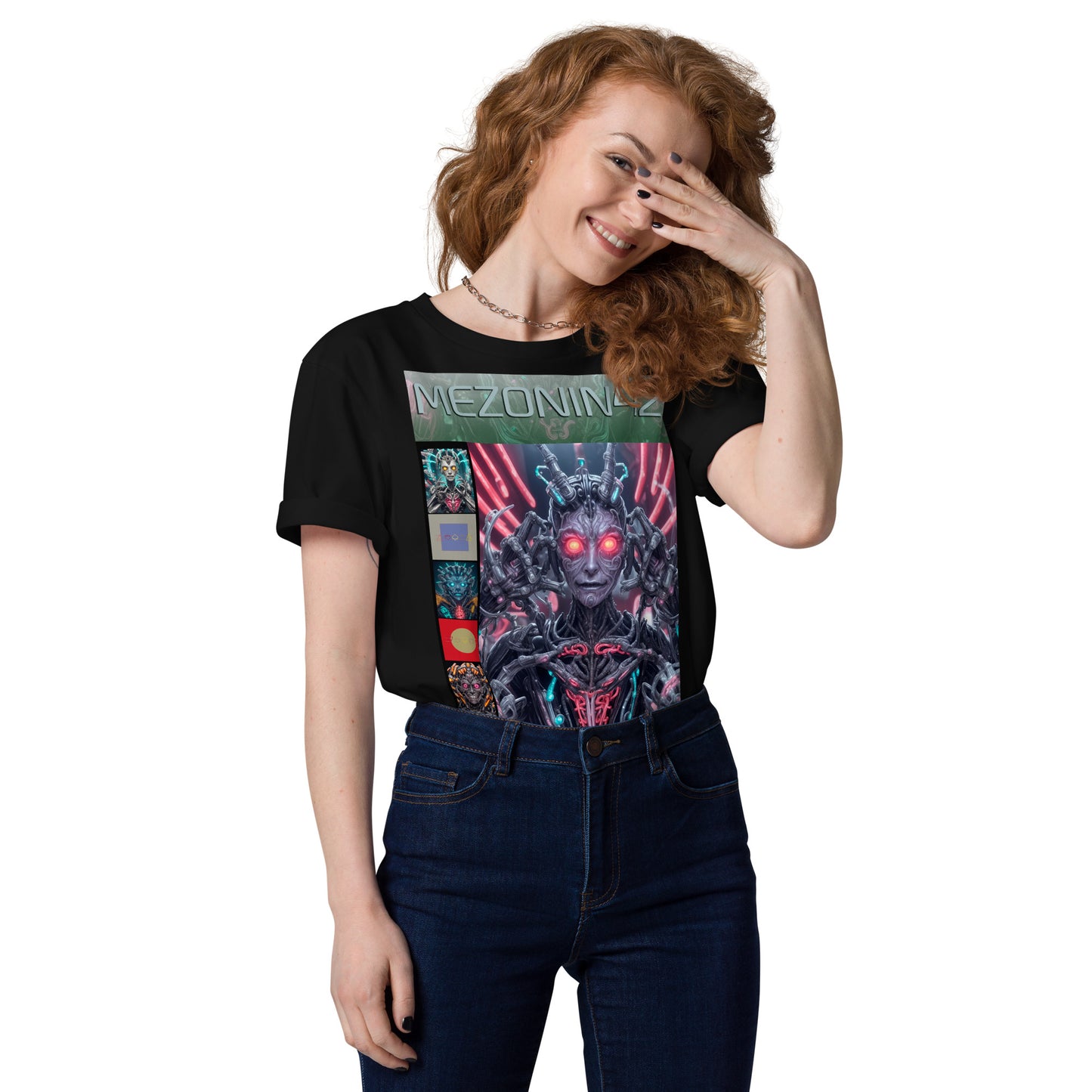 Unisex organic cotton t-shirt. Collection - MEZONIN 42, Design - ANDRBEL STUDIO