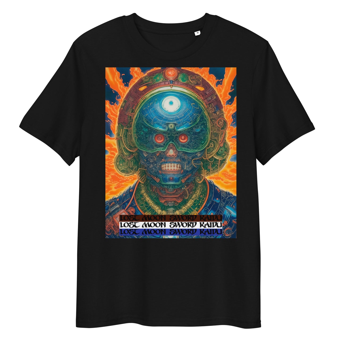 Unisex organic cotton t-shirt. Collection - Lost Moon Sword Kaidu, Design - ANDRBEL STUDIO