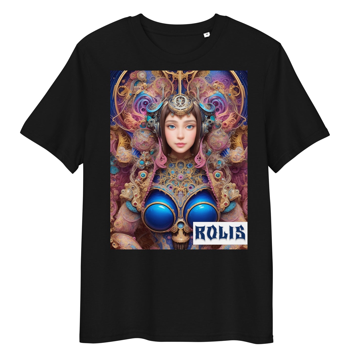 T-shirt unisex in cotone biologico. Collezione - ROLIS, Design - ANDRBEL STUDIO