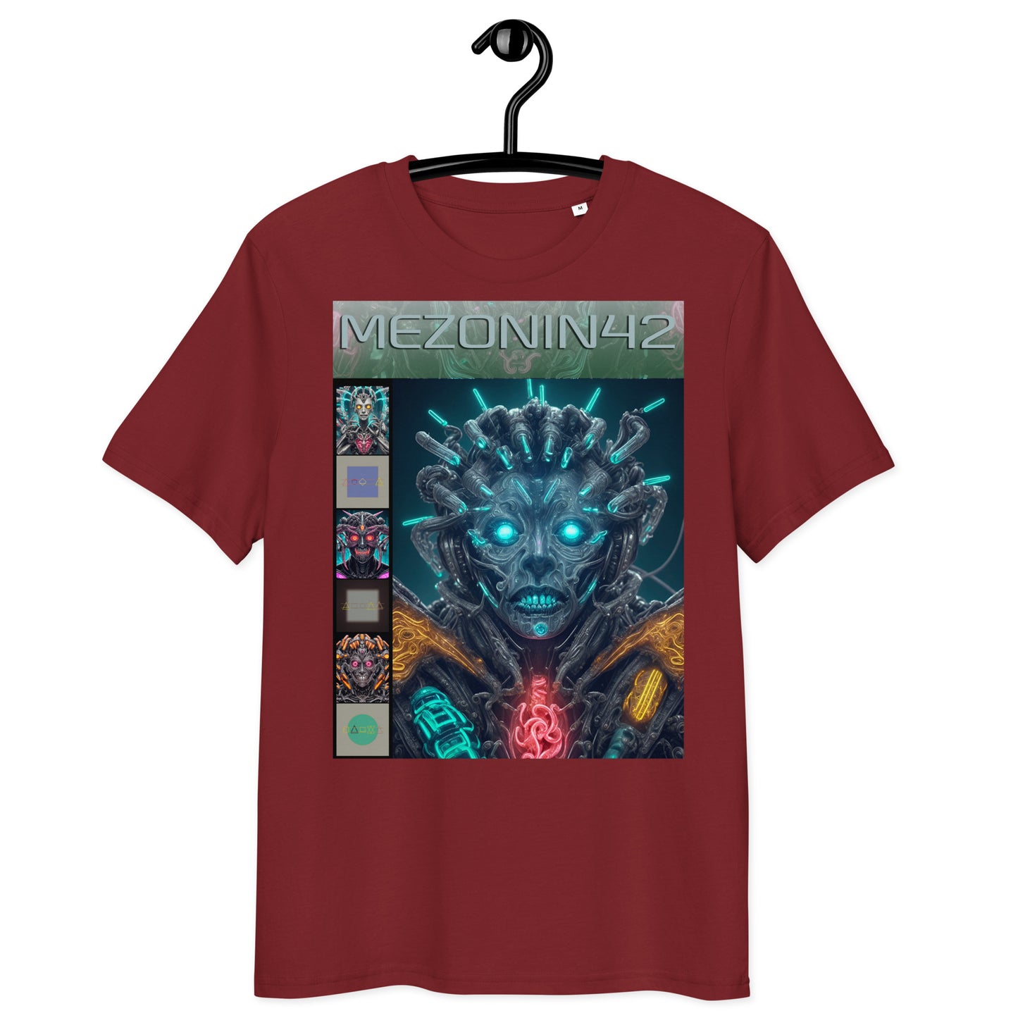 Unisex organic cotton t-shirt. Collection - MEZONIN 42, Design - ANDRBEL STUDIO