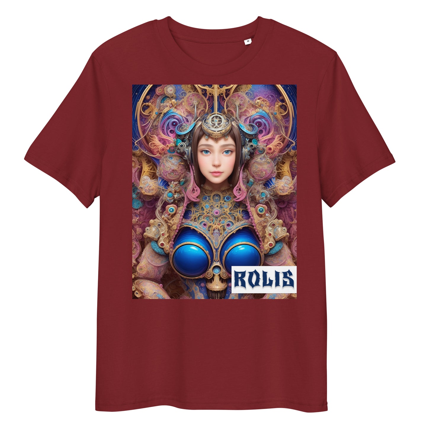 T-shirt unisex in cotone biologico. Collezione - ROLIS, Design - ANDRBEL STUDIO