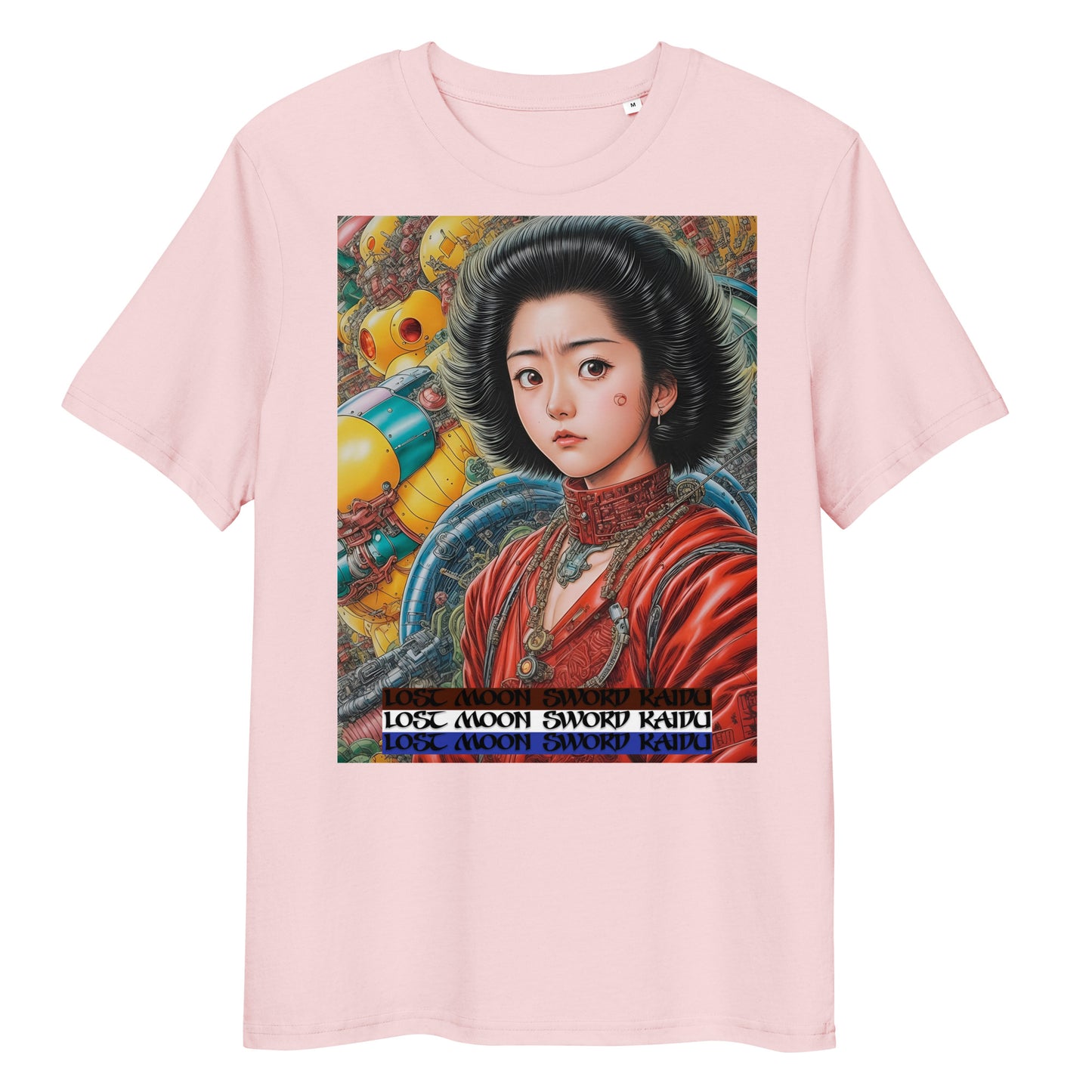 Unisex organic cotton t-shirt. Collection - Lost Moon Sword Kaidu, Design - ANDRBEL STUDIO