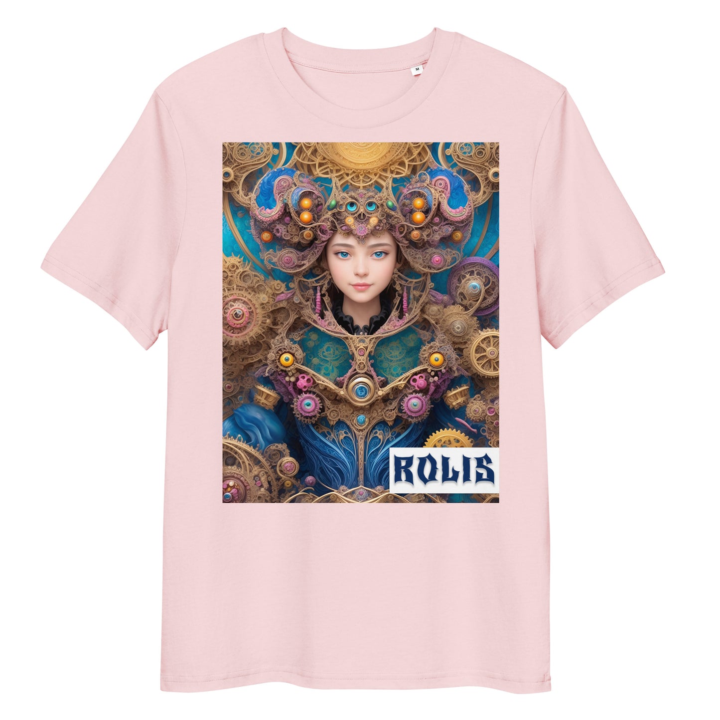 Unisex organic cotton t-shirt. Collection - ROLIS, Design - ANDRBEL STUDIO