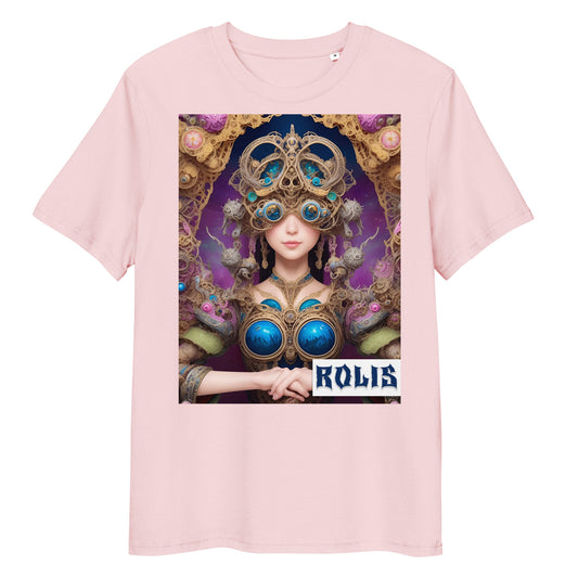 Unisex organic cotton t-shirt. Collection - ROLIS, Design - ANDRBEL STUDIO