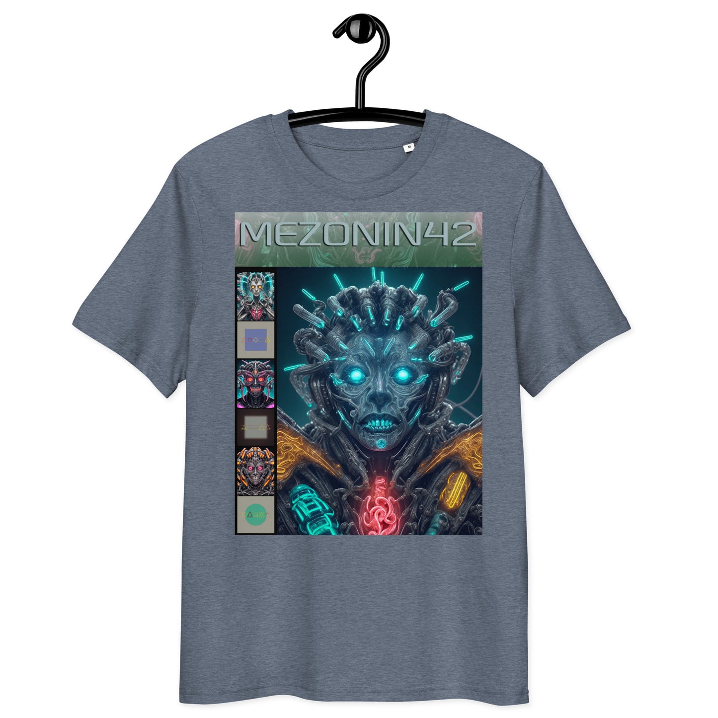 Unisex organic cotton t-shirt. Collection - MEZONIN 42, Design - ANDRBEL STUDIO