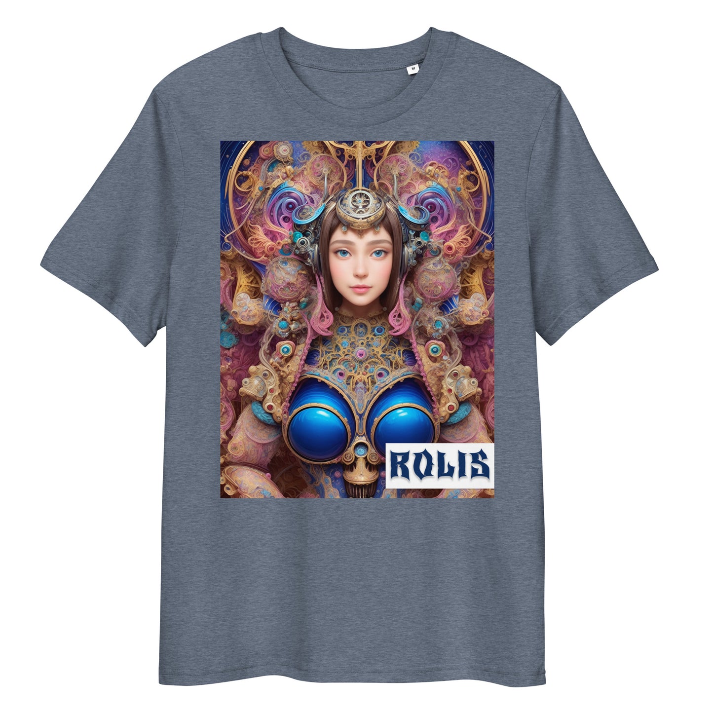 T-shirt unisex in cotone biologico. Collezione - ROLIS, Design - ANDRBEL STUDIO