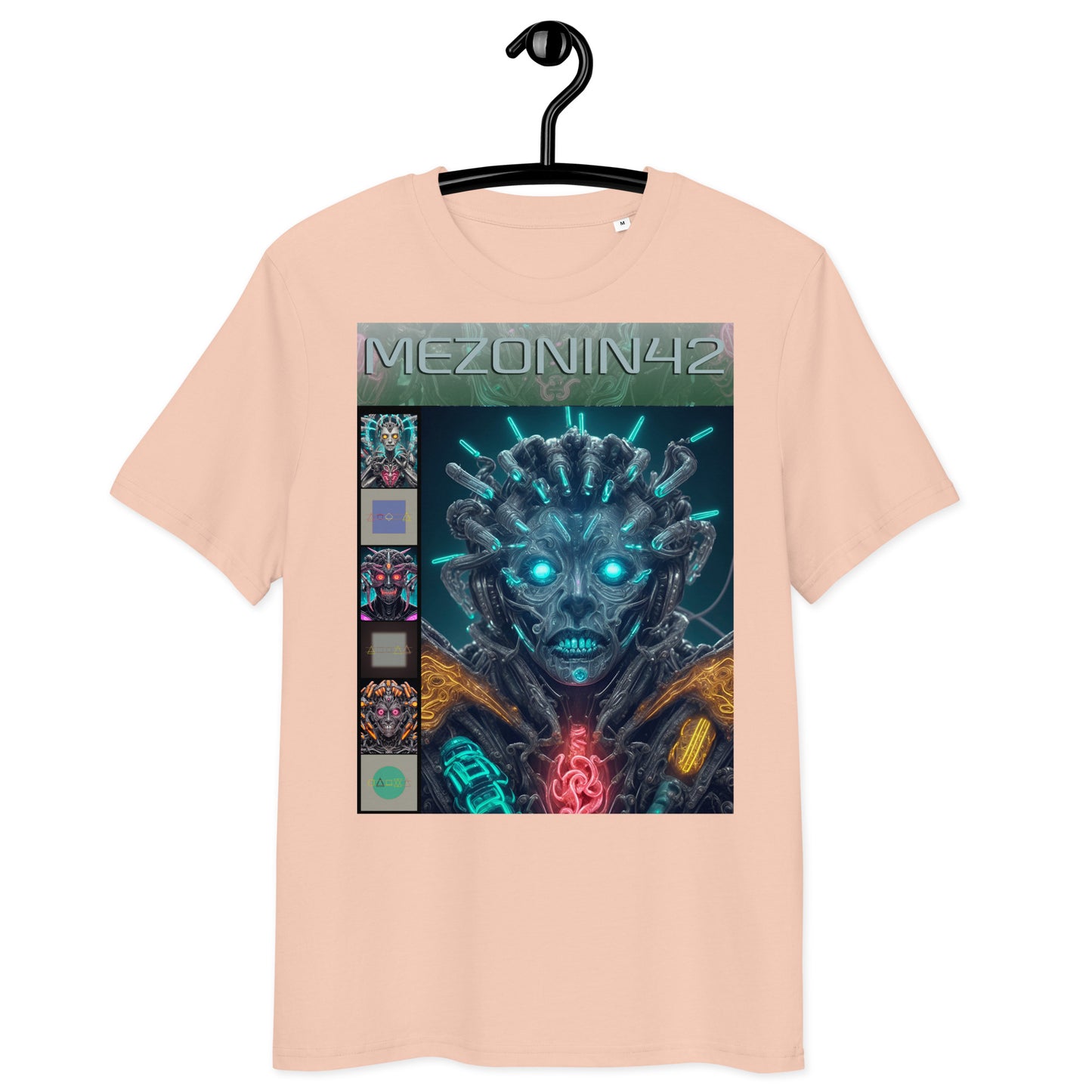 Unisex organic cotton t-shirt. Collection - MEZONIN 42, Design - ANDRBEL STUDIO