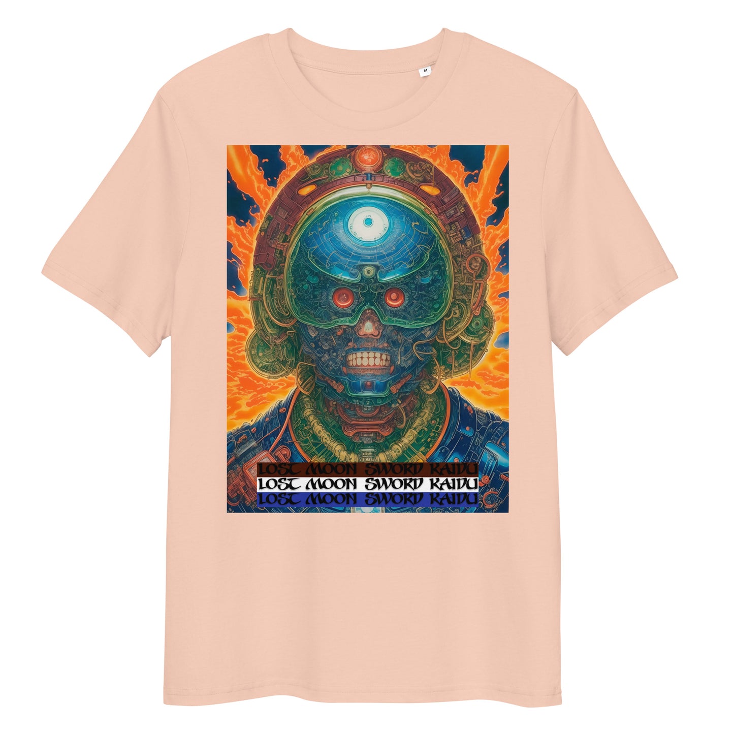 Unisex organic cotton t-shirt. Collection - Lost Moon Sword Kaidu, Design - ANDRBEL STUDIO