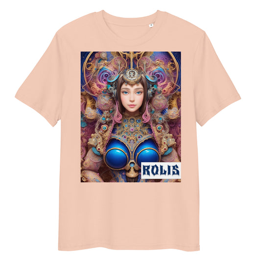 Unisex organic cotton t-shirt. Collection - ROLIS, Design - ANDRBEL STUDIO