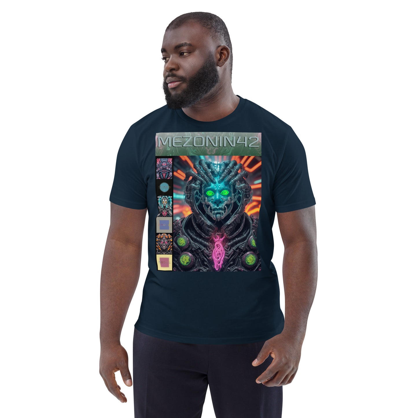 Unisex organic cotton t-shirt. Collection - MEZONIN 42, Design - ANDRBEL STUDIO