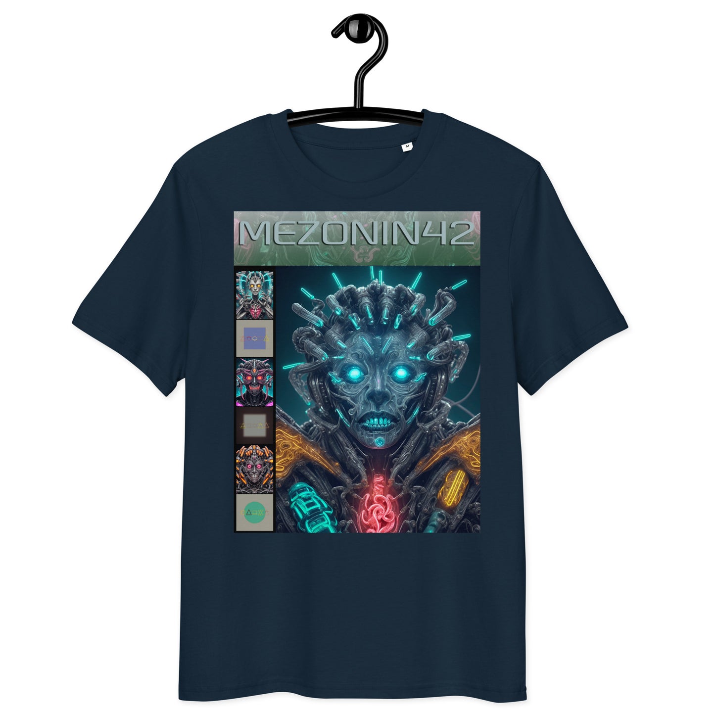 Unisex organic cotton t-shirt. Collection - MEZONIN 42, Design - ANDRBEL STUDIO