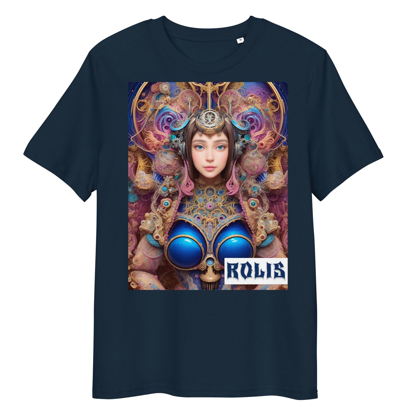 T-shirt unisex in cotone biologico. Collezione - ROLIS, Design - ANDRBEL STUDIO