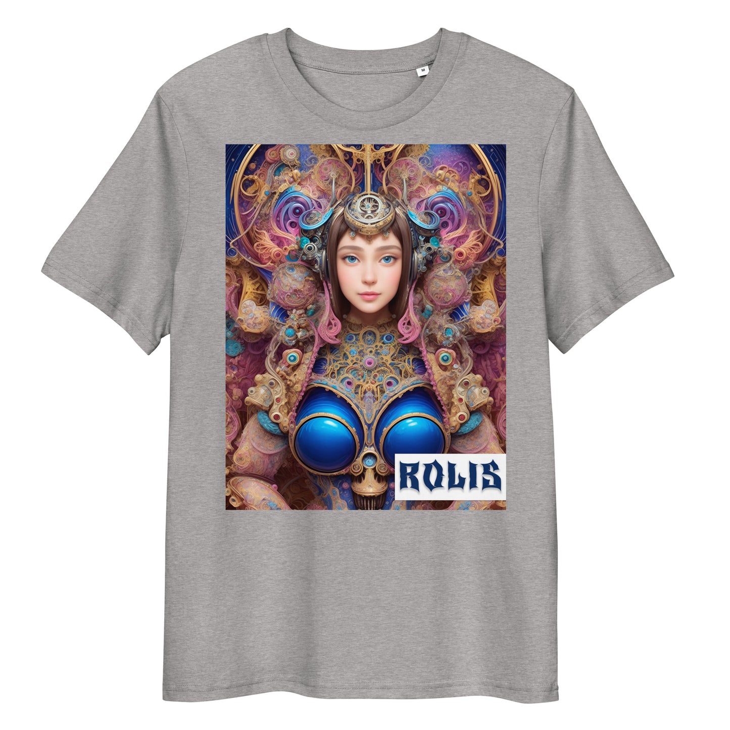 T-shirt unisex in cotone biologico. Collezione - ROLIS, Design - ANDRBEL STUDIO