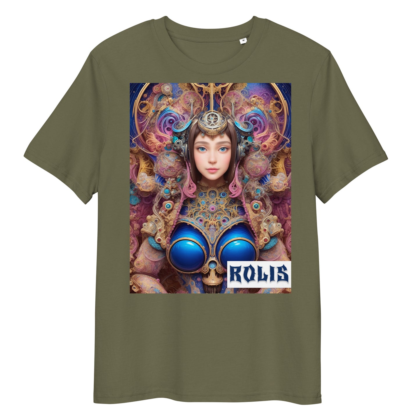 T-shirt unisex in cotone biologico. Collezione - ROLIS, Design - ANDRBEL STUDIO