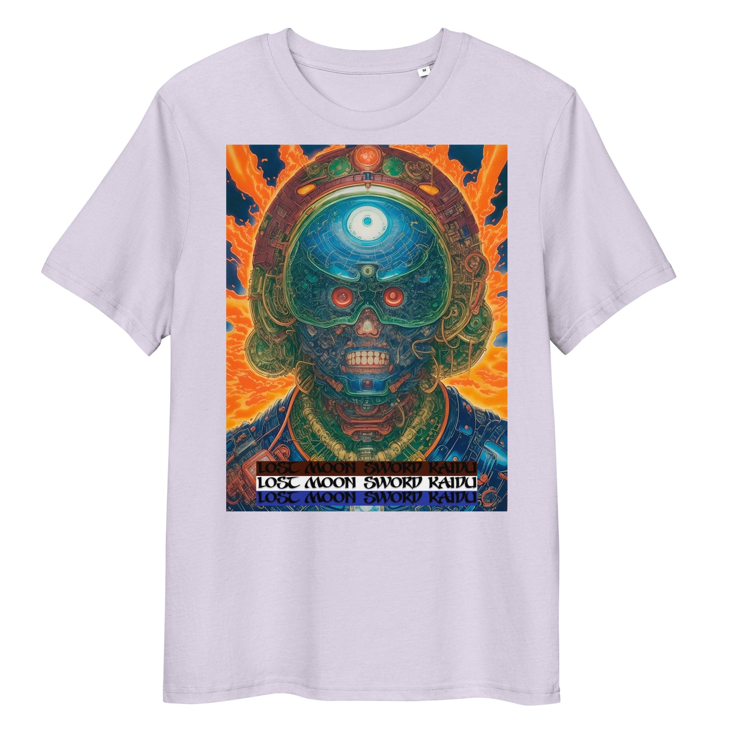 Unisex organic cotton t-shirt. Collection - Lost Moon Sword Kaidu, Design - ANDRBEL STUDIO