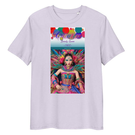 Unisex organic cotton t-shirt. Collection - Cicarini, Design - ANDRBEL STUDIO