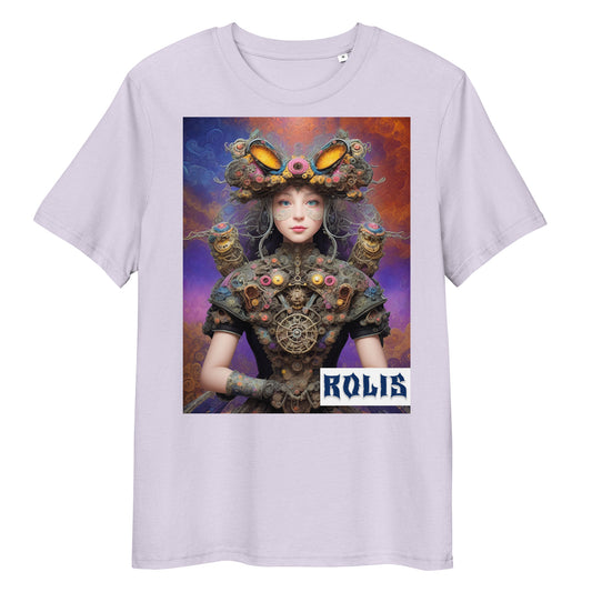 Unisex organic cotton t-shirt. Collection - ROLIS, Design - ANDRBEL STUDIO