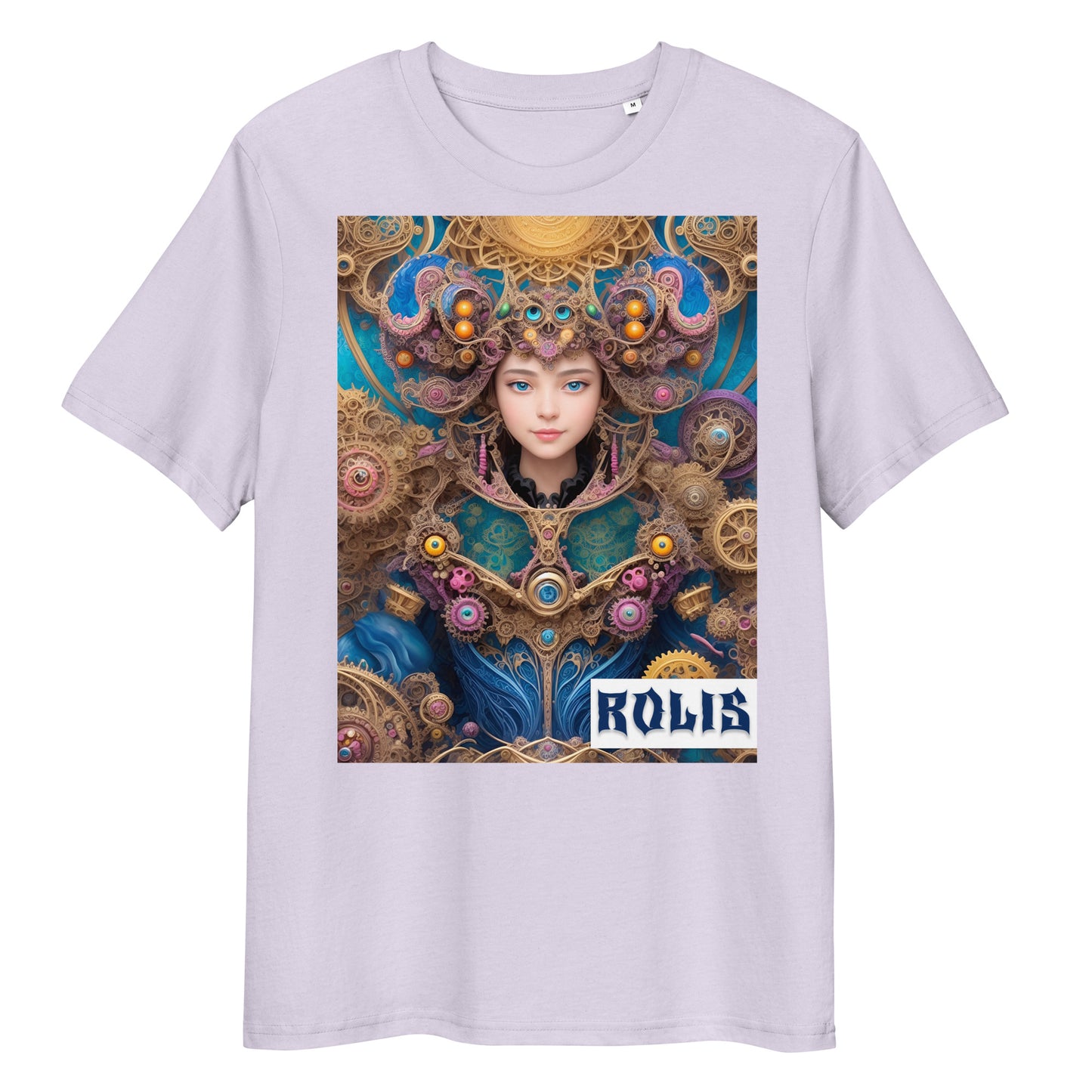 Unisex organic cotton t-shirt. Collection - ROLIS, Design - ANDRBEL STUDIO