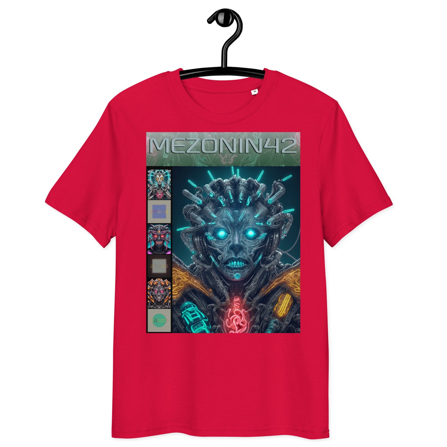 Unisex organic cotton t-shirt. Collection - MEZONIN 42, Design - ANDRBEL STUDIO