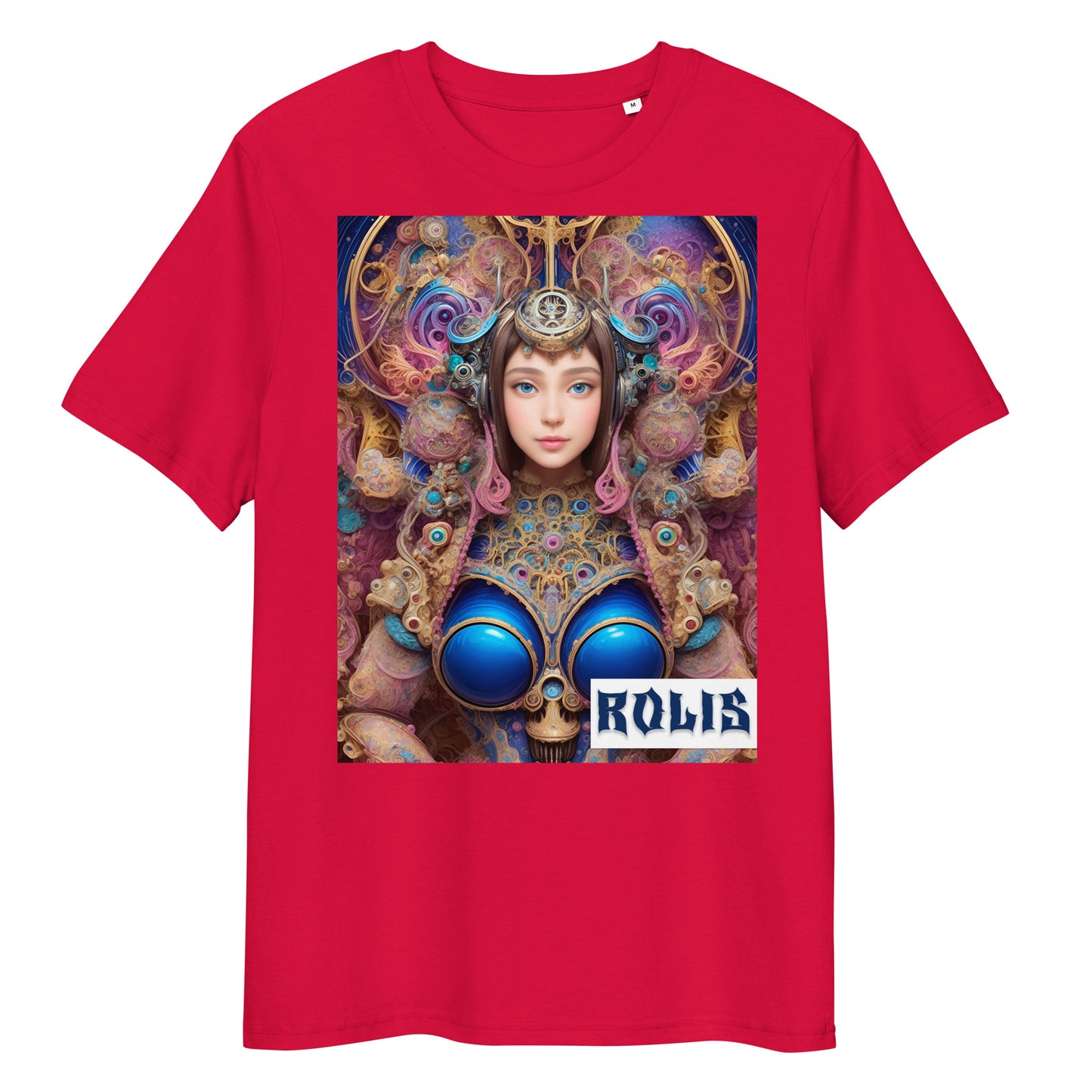 T-shirt unisex in cotone biologico. Collezione - ROLIS, Design - ANDRBEL STUDIO