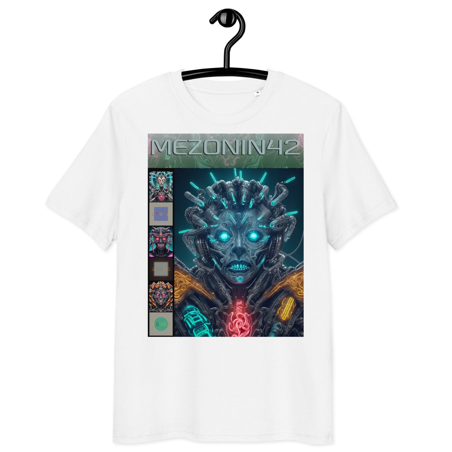 Unisex organic cotton t-shirt. Collection - MEZONIN 42, Design - ANDRBEL STUDIO