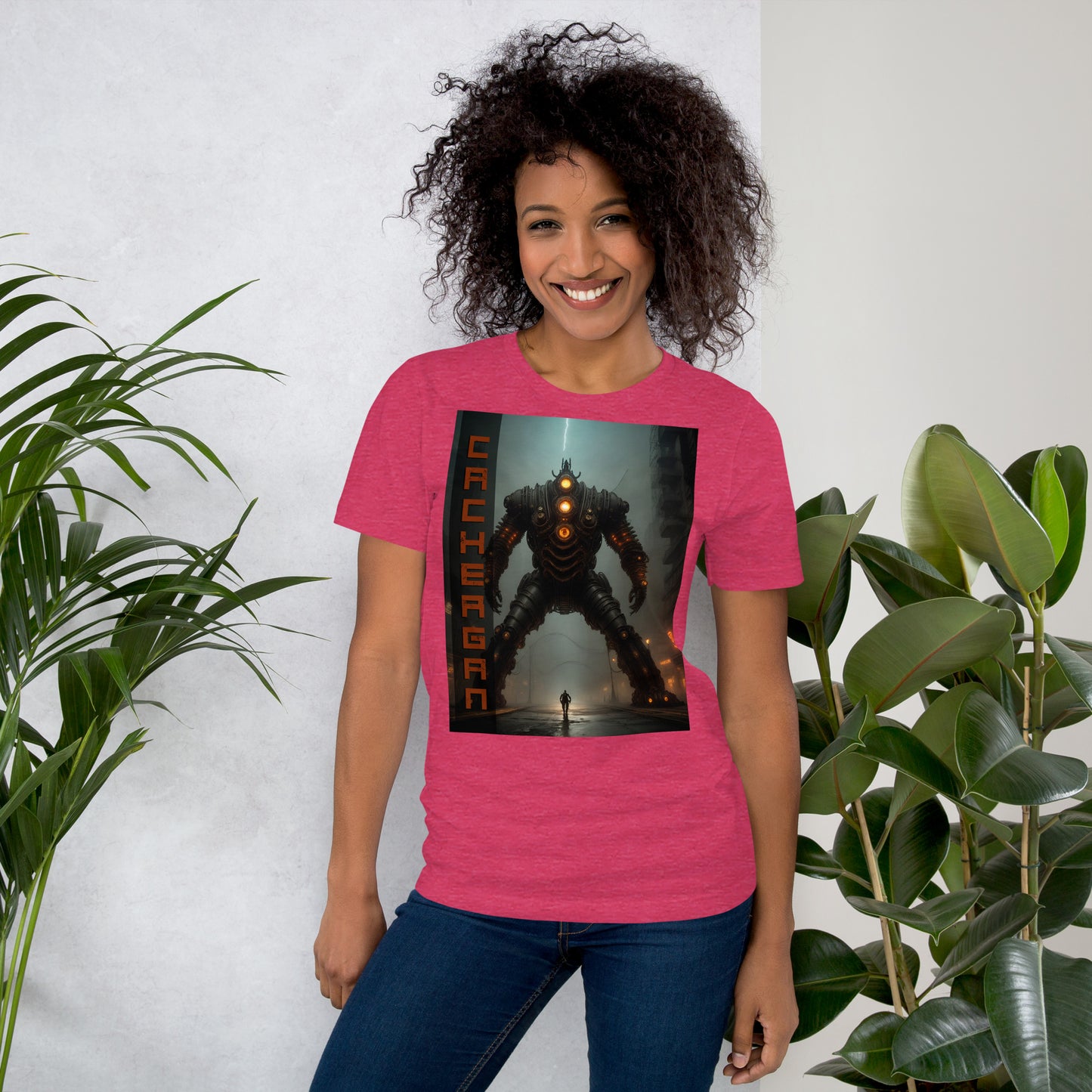 Unisex t-shirt. Collection - Cachergan, Design - ANDRBEL STUDIO