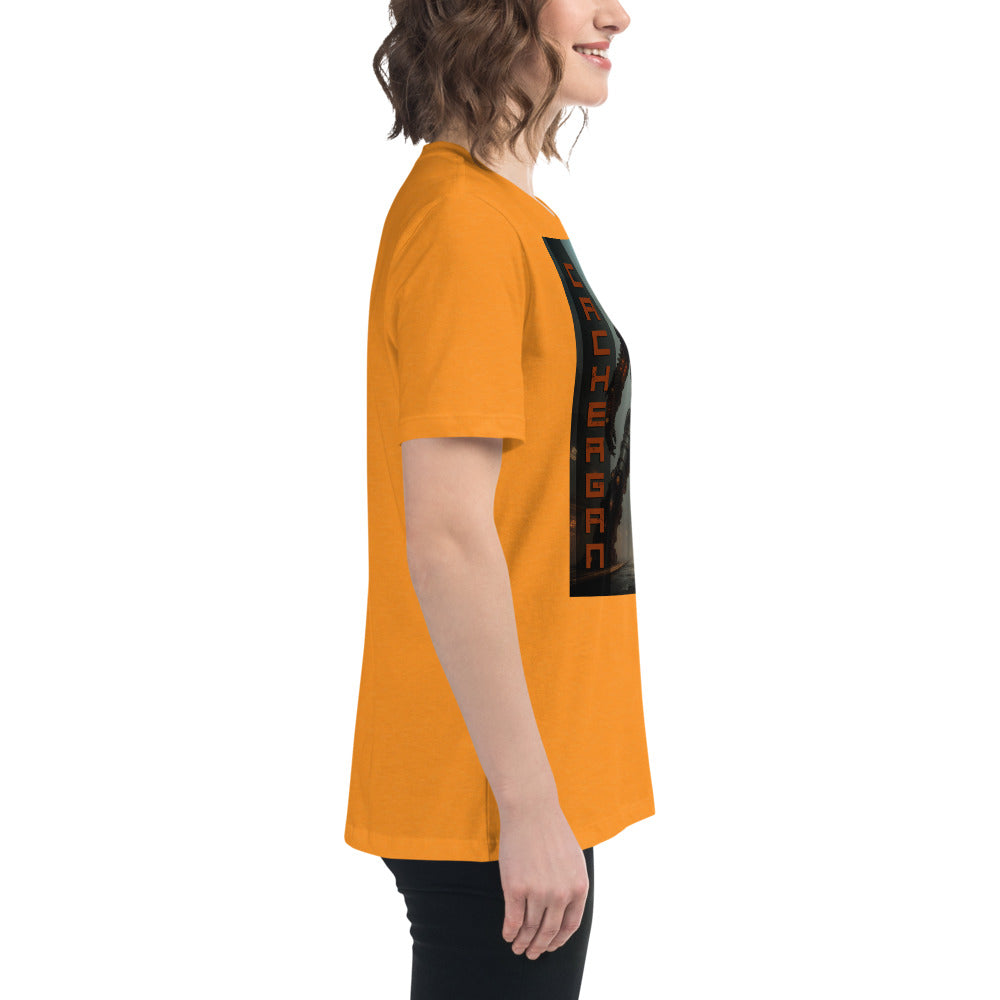 Women's Relaxed T-Shirt. Collection - Cachergan, Design - ANDRBEL STUDIO