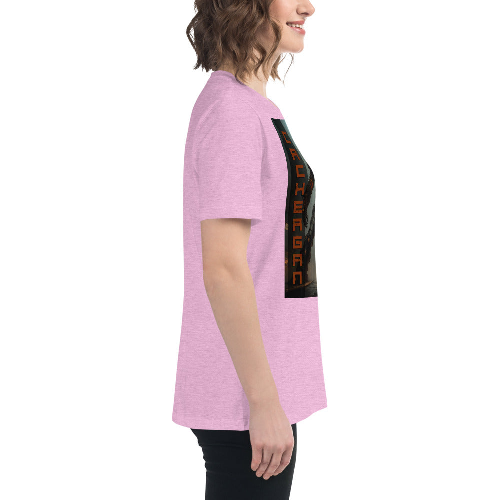 Women's Relaxed T-Shirt. Collection - Cachergan, Design - ANDRBEL STUDIO