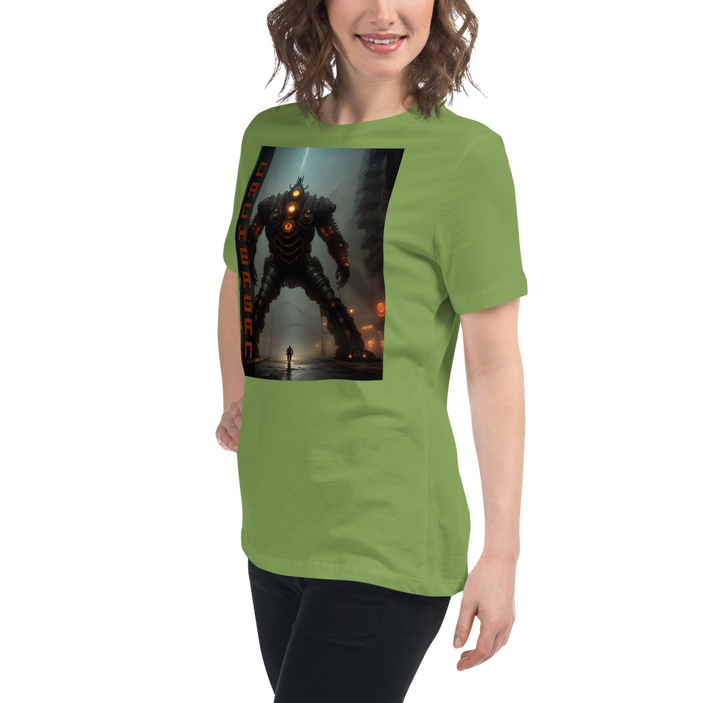 Women's Relaxed T-Shirt. Collection - Cachergan, Design - ANDRBEL STUDIO