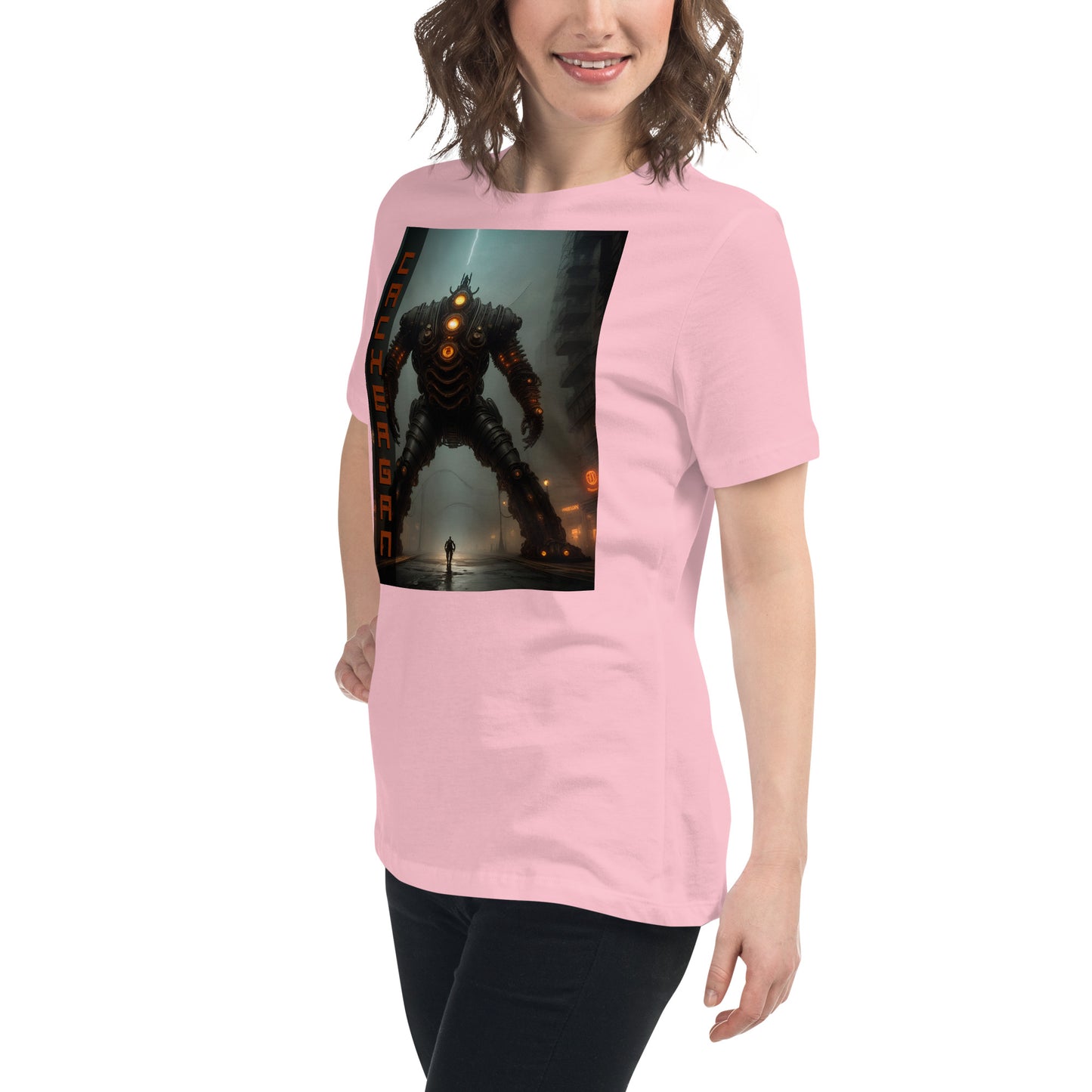 Women's Relaxed T-Shirt. Collection - Cachergan, Design - ANDRBEL STUDIO
