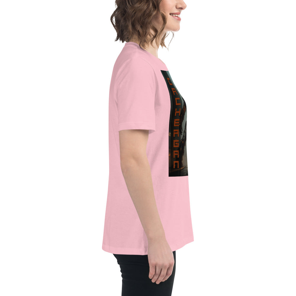 Women's Relaxed T-Shirt. Collection - Cachergan, Design - ANDRBEL STUDIO