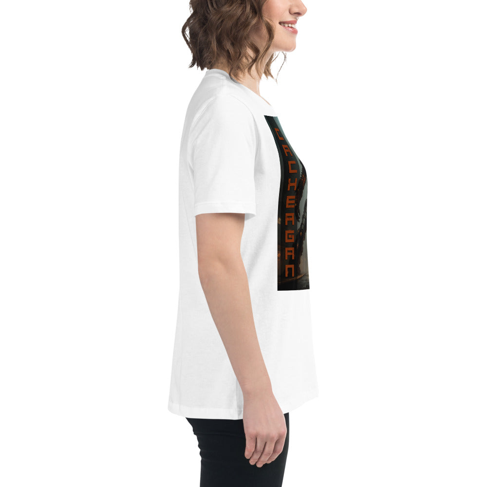 Women's Relaxed T-Shirt. Collection - Cachergan, Design - ANDRBEL STUDIO