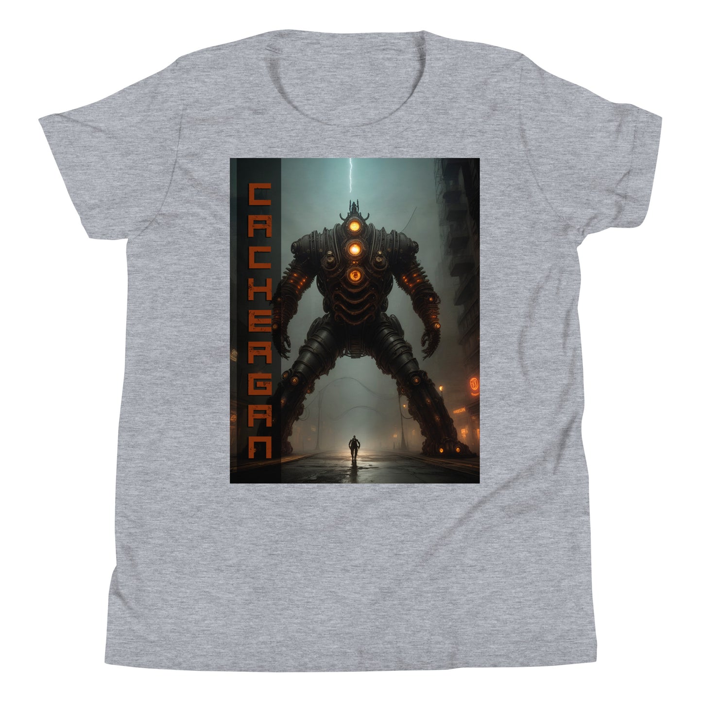 T-shirt a maniche corte per ragazzi. Collezione - Cachergan, Design - ANDRBEL STUDIO