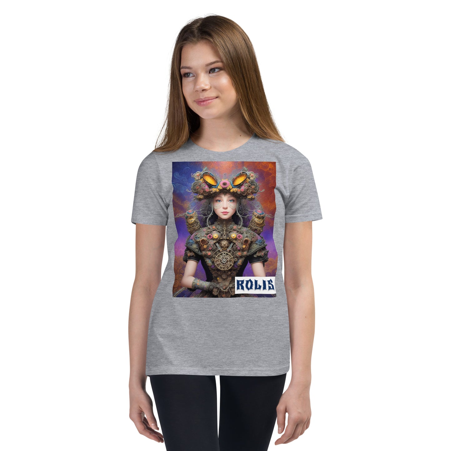 Youth Short Sleeve T-Shirt. Collection - ROLIS, Design - ANDRBEL STUDIO