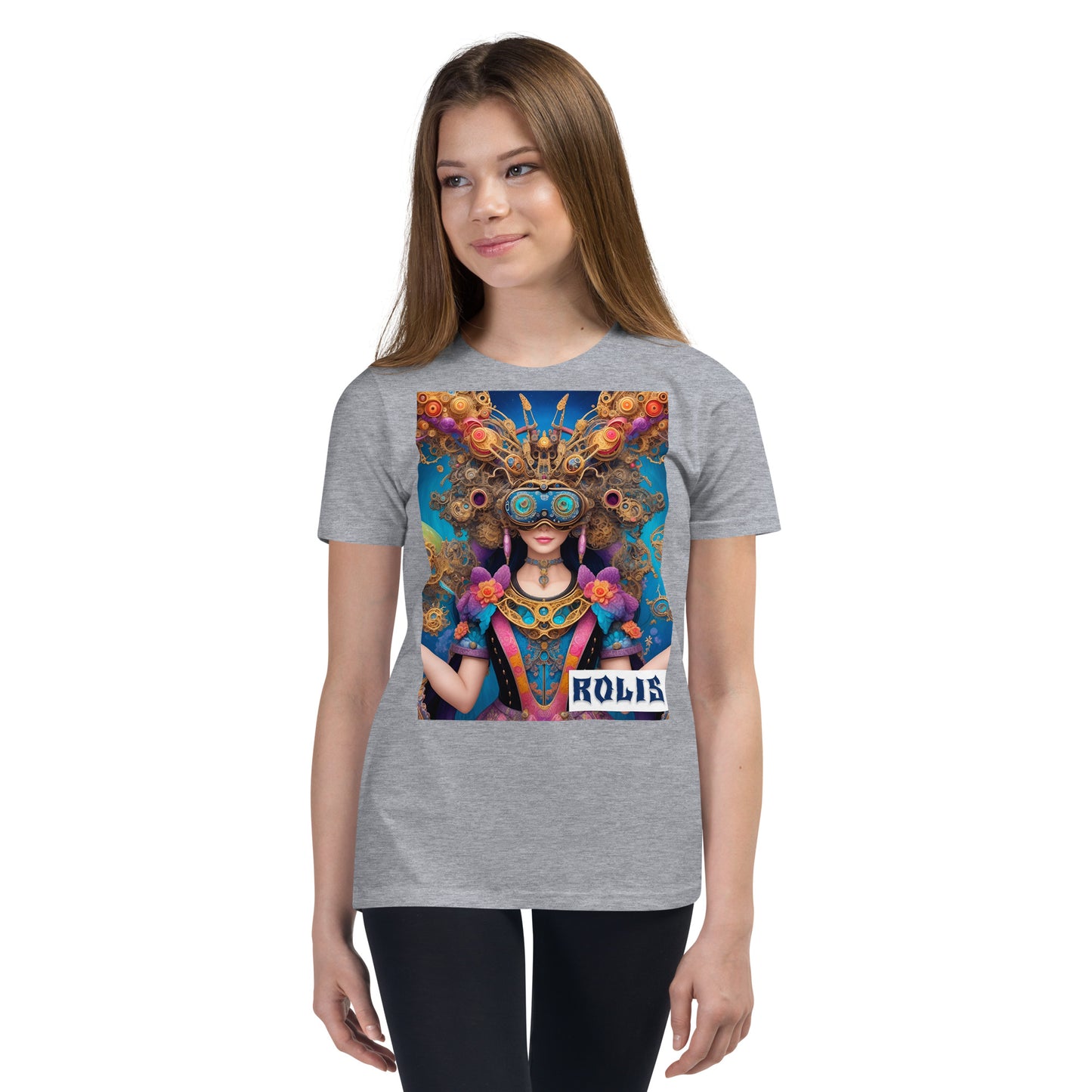 Youth Short Sleeve T-Shirt. Collection - ROLIS, Design - ANDRBEL STUDIO