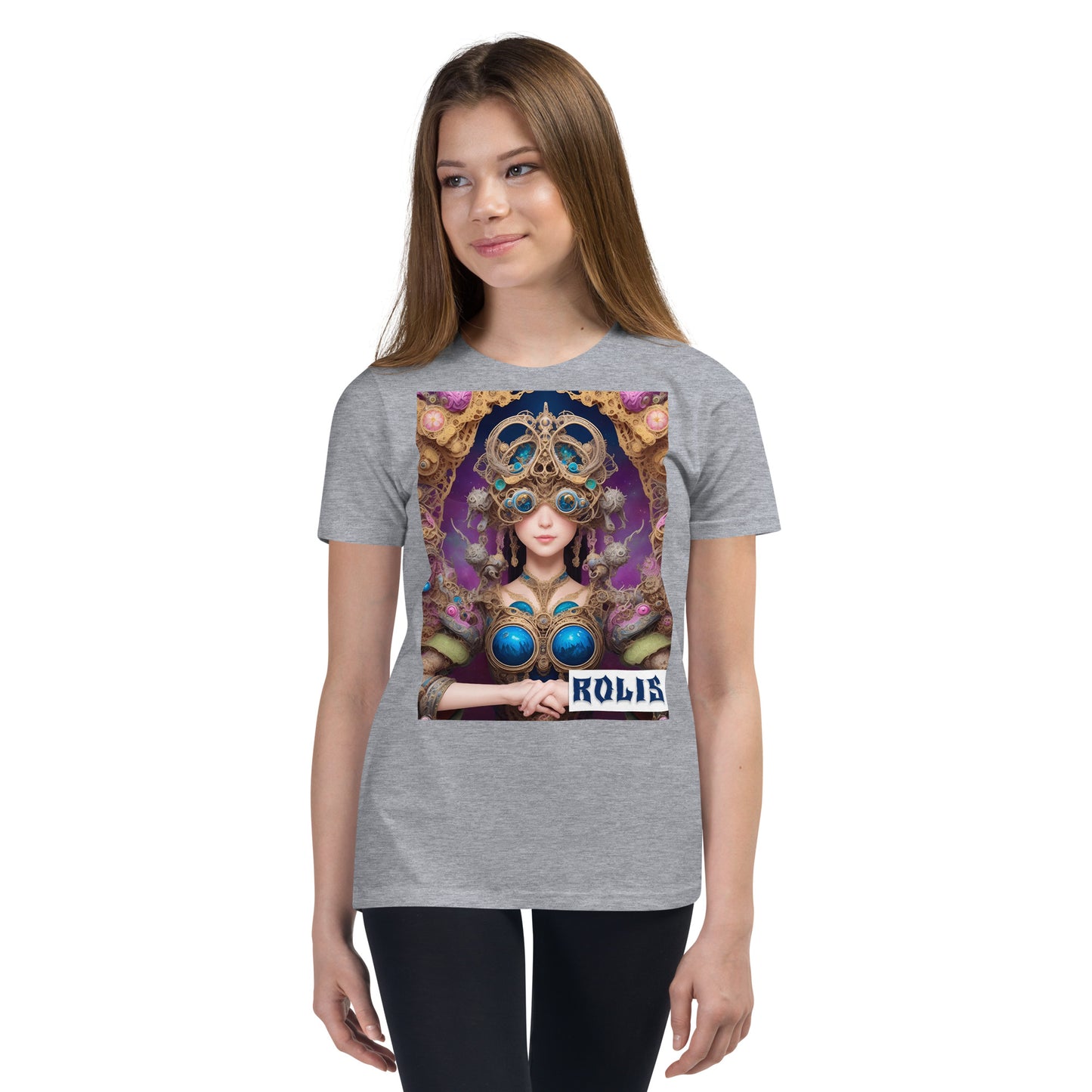 Youth Short Sleeve T-Shirt. Collection - ROLIS, Design - ANDRBEL STUDIO