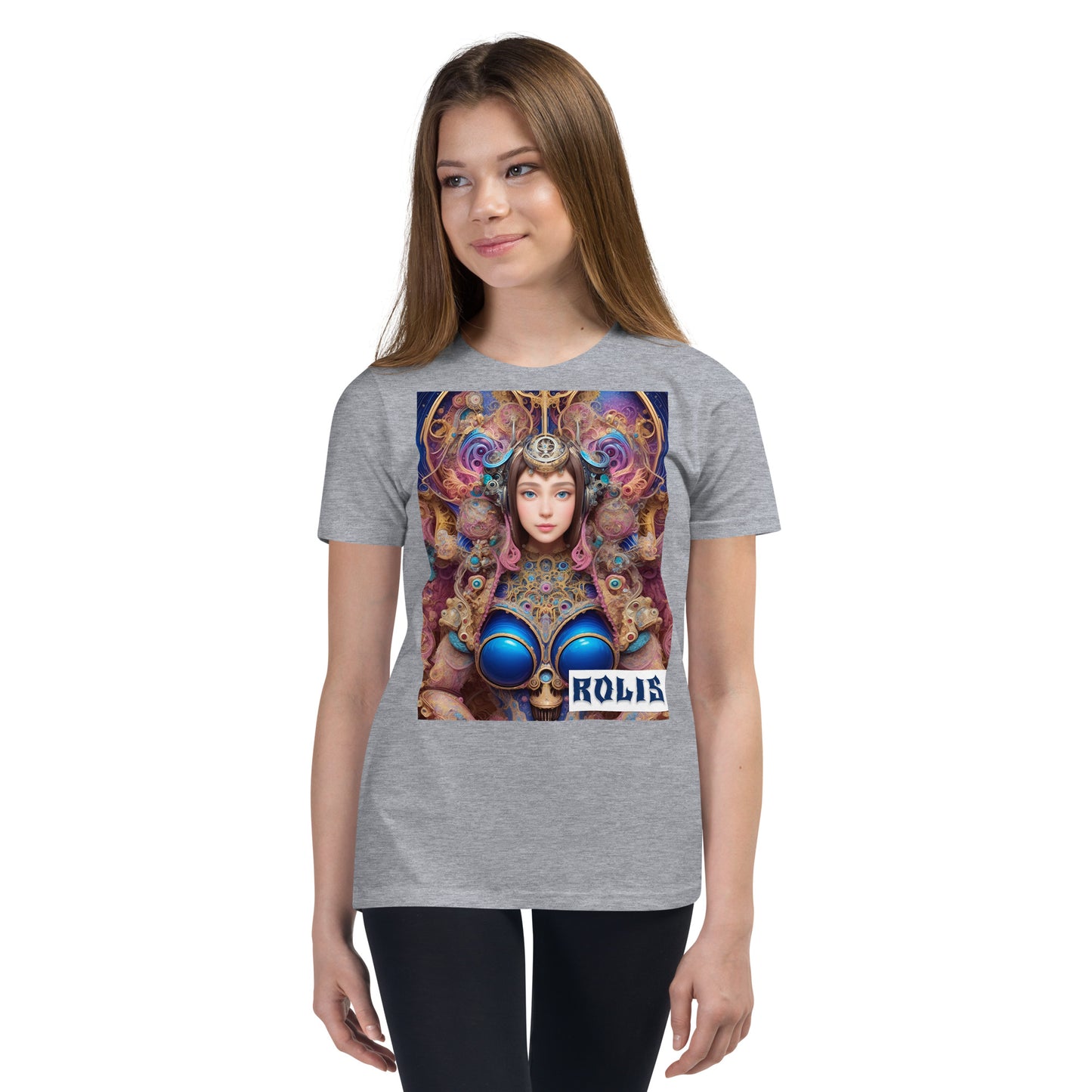 Youth Short Sleeve T-Shirt. Collection - ROLIS, Design - ANDRBEL STUDIO