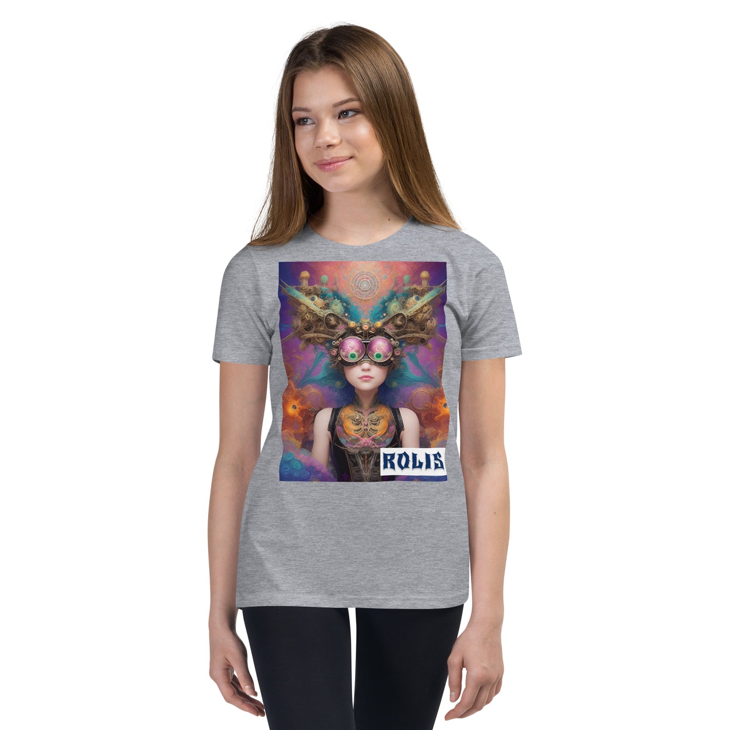 Youth Short Sleeve T-Shirt. Collection - ROLIS, Design - ANDRBEL STUDIO