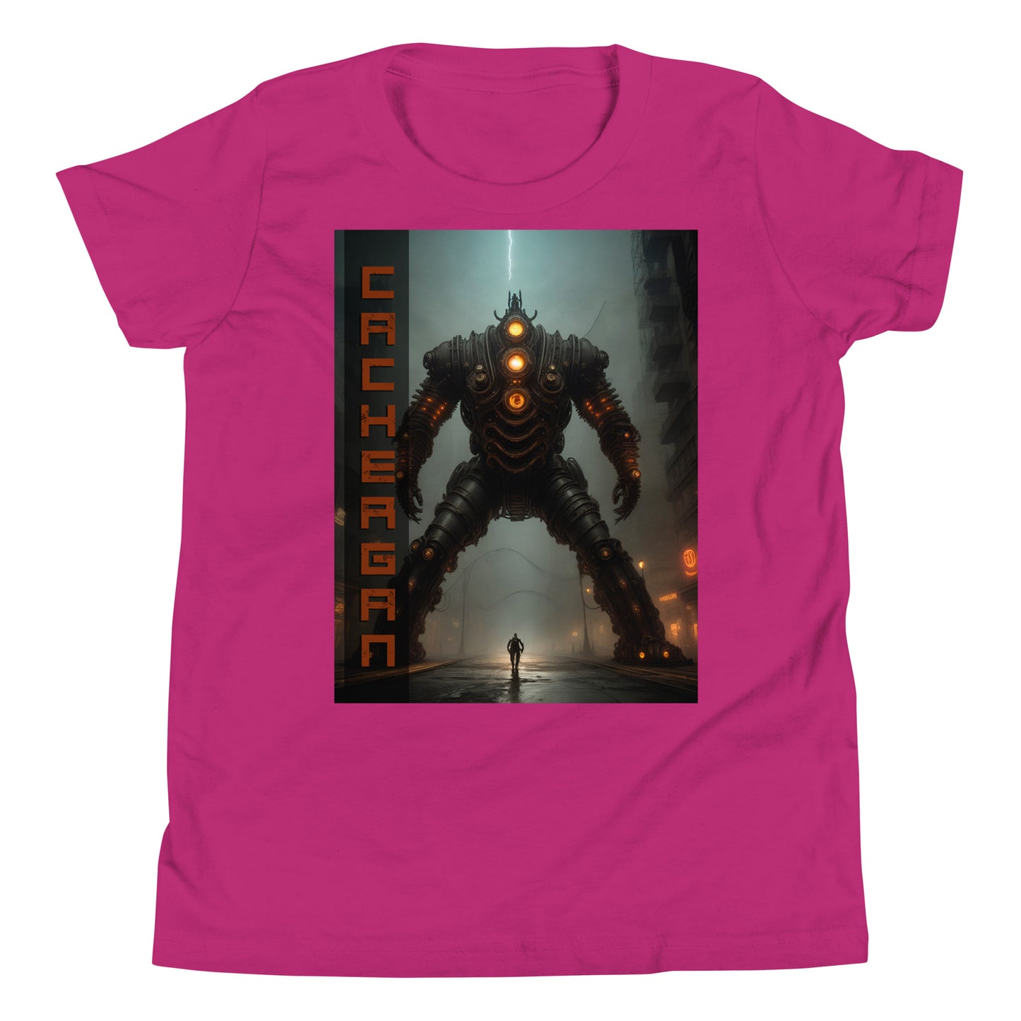 T-shirt a maniche corte per ragazzi. Collezione - Cachergan, Design - ANDRBEL STUDIO