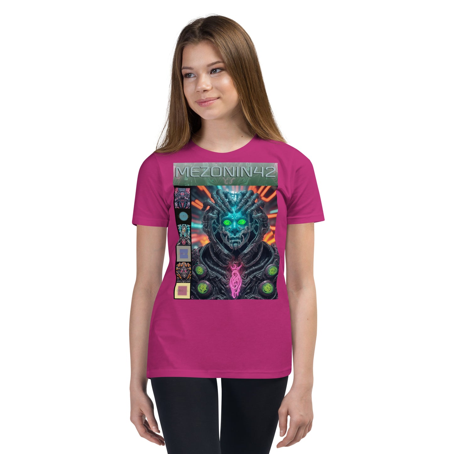 Youth Short Sleeve T-Shirt. Collection - MEZONIN 42, Design - ANDRBEL STUDIO