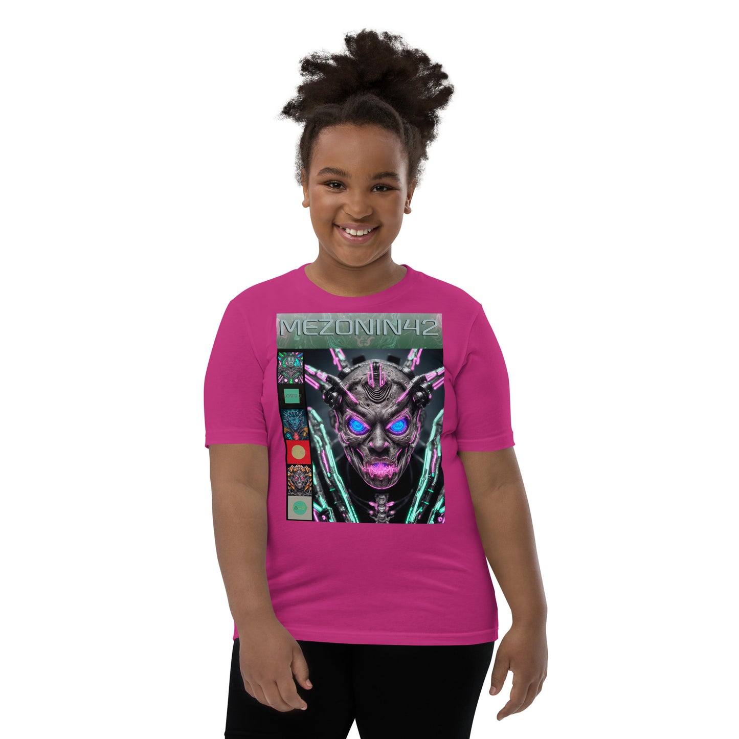 Youth Short Sleeve T-Shirt. Collection - MEZONIN 42, Design - ANDRBEL STUDIO