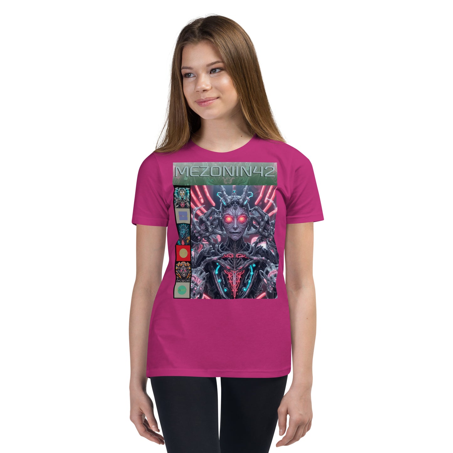 Youth Short Sleeve T-Shirt. Collection - MEZONIN 42, Design - ANDRBEL STUDIO