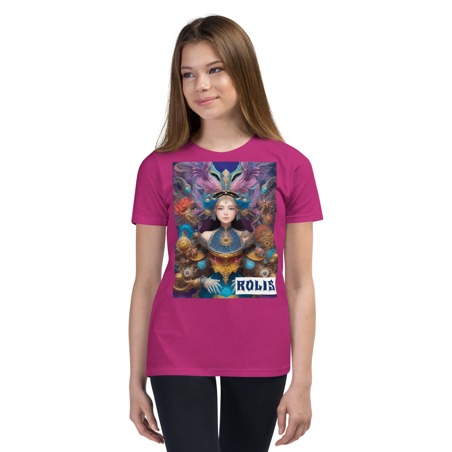 Youth Short Sleeve T-Shirt. Collection - ROLIS, Design - ANDRBEL STUDIO